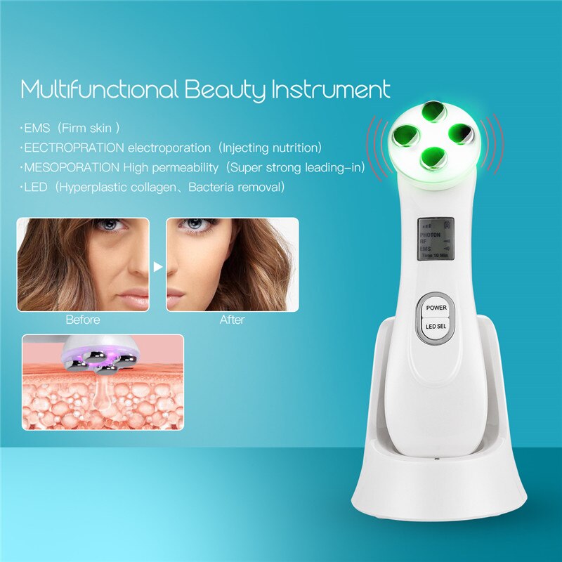 Multifunctional EMS Electroporation Professional Beauty Instrument RF